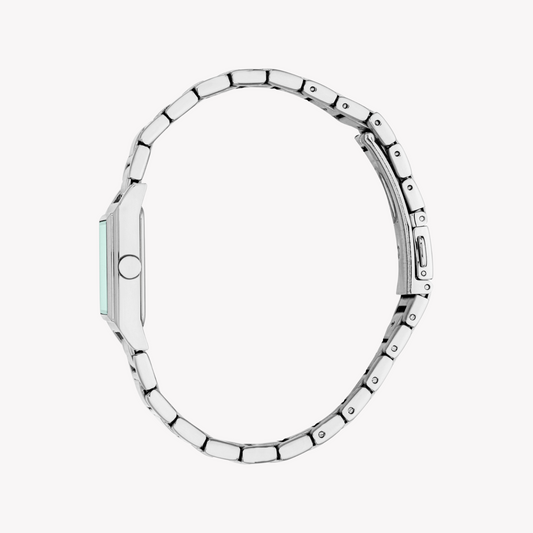 Esprit Women's Silver, Blue Quartz Watch | Es1l474m0015